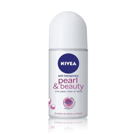 Nivea Pearl & Beauty Deodorant Antiperspirant 48h Rollon 50 Ml