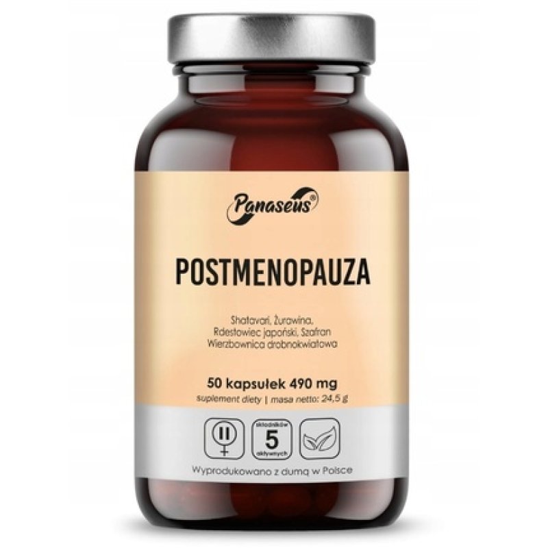 Yango Panaseus Postmenopause 50 Capsules Menopause Support Supplement