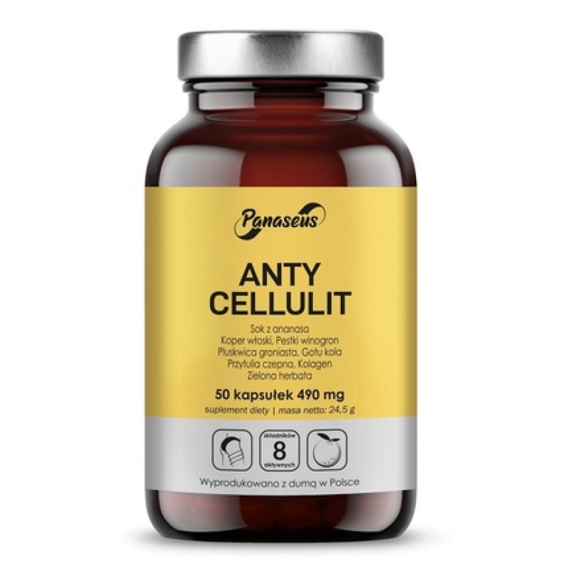 Panaseus Anti Cellulite Dietary Supplement 50 Capsules