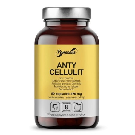 Panaseus Anti Cellulite Dietary Supplement 50 Capsules