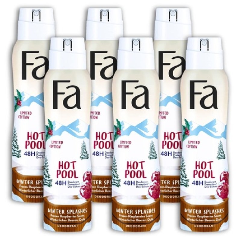 Fa Deodorant Spray Winter Splashes Rimini Orchid Citrus 150 Ml