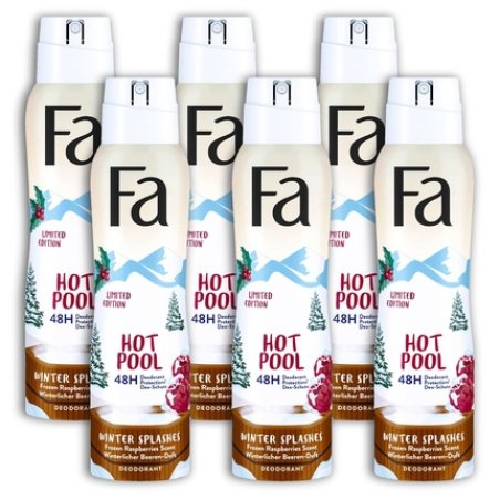 Fa Deodorant Spray Winter Splashes Rimini Orchid Citrus 150 Ml
