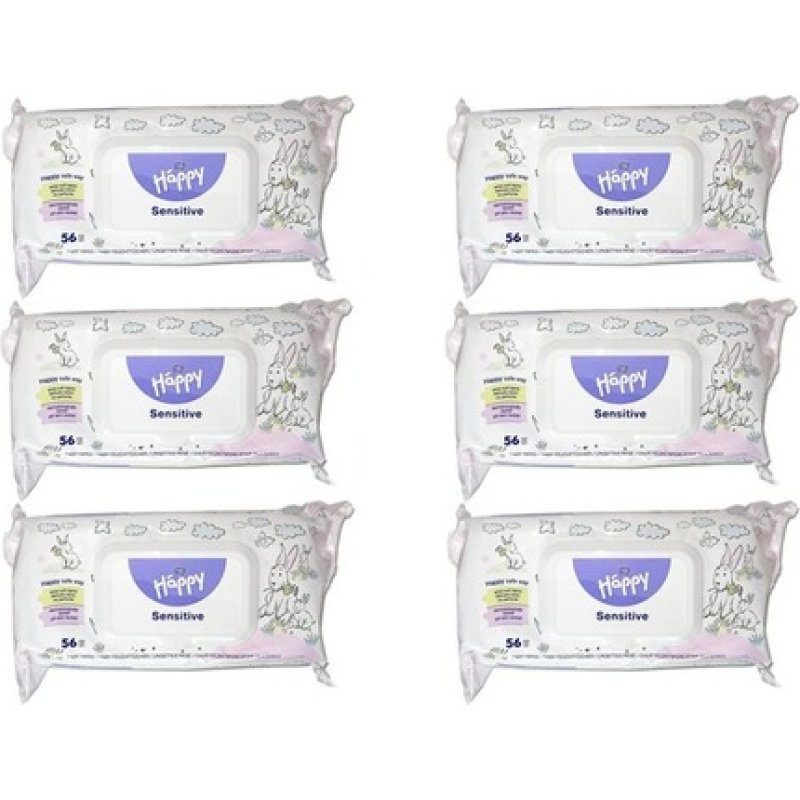 Bella Sensitive Wet Wipes A'56 With Lid