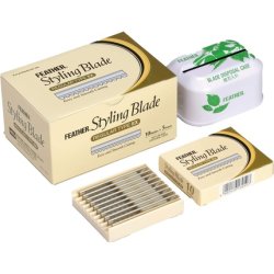 Eurostil Feather Styling Blade Reg Blades 5 Boxes X 10 Units
