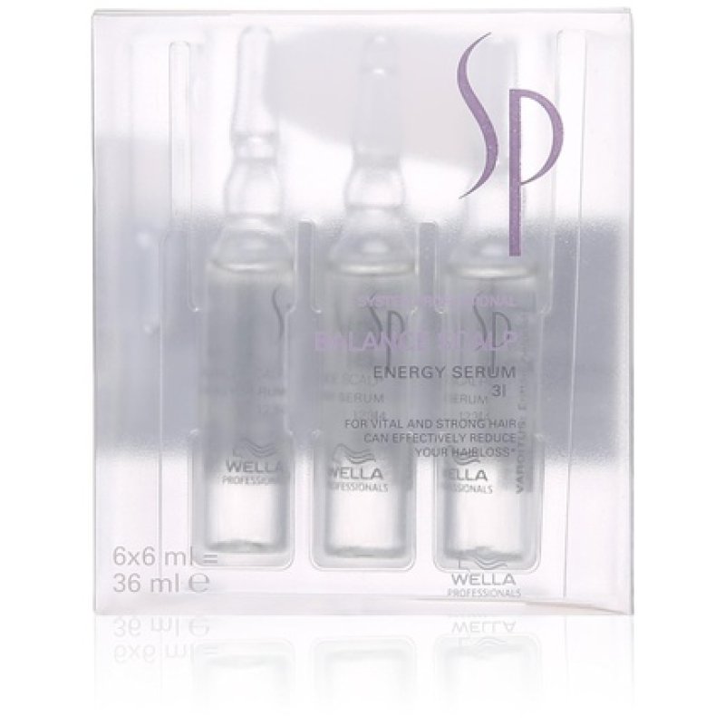 Wella Sp Balance Scalp Energy Serum 6 X 6 Ml