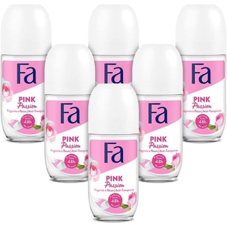 Fa Deodorant Rollon 50 Ml Pink Passion Crystal