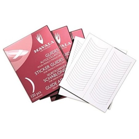 Mavala French Manicure Sticker Guides 120 Pieces