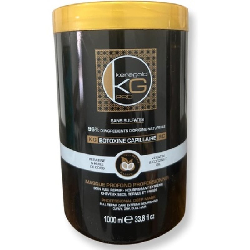 Keragold Bc Botox Mask 1000 Milliliters Hair Care Treatment