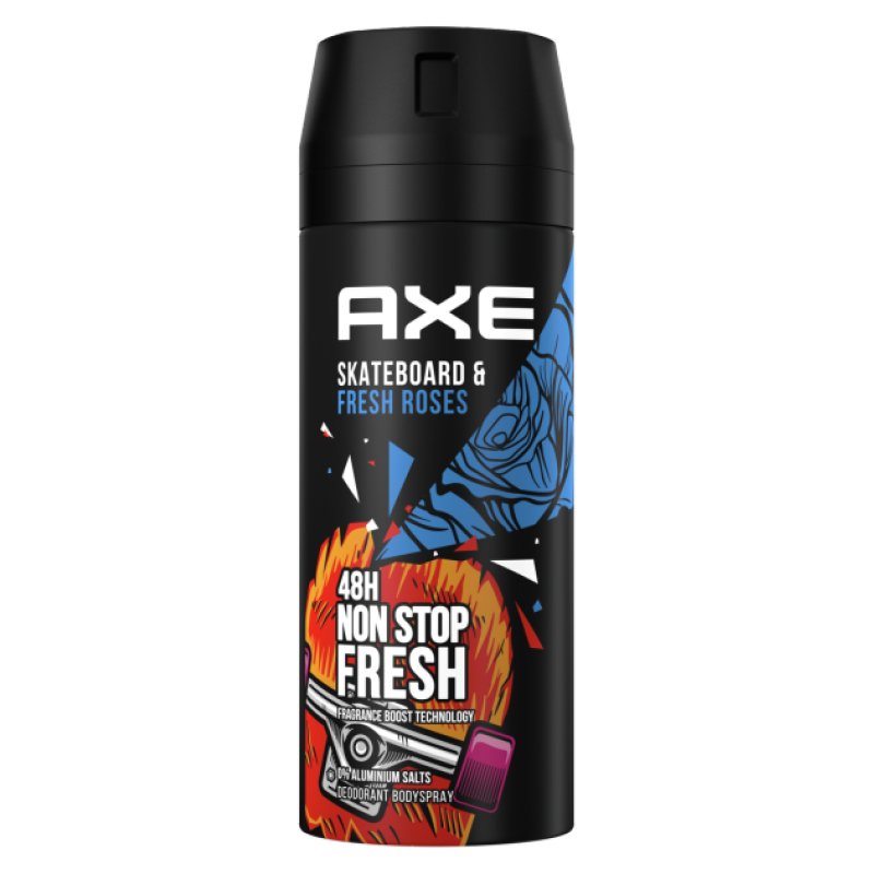 Axee Energetic Bloom Deodorant Spray For Active Use 150ml