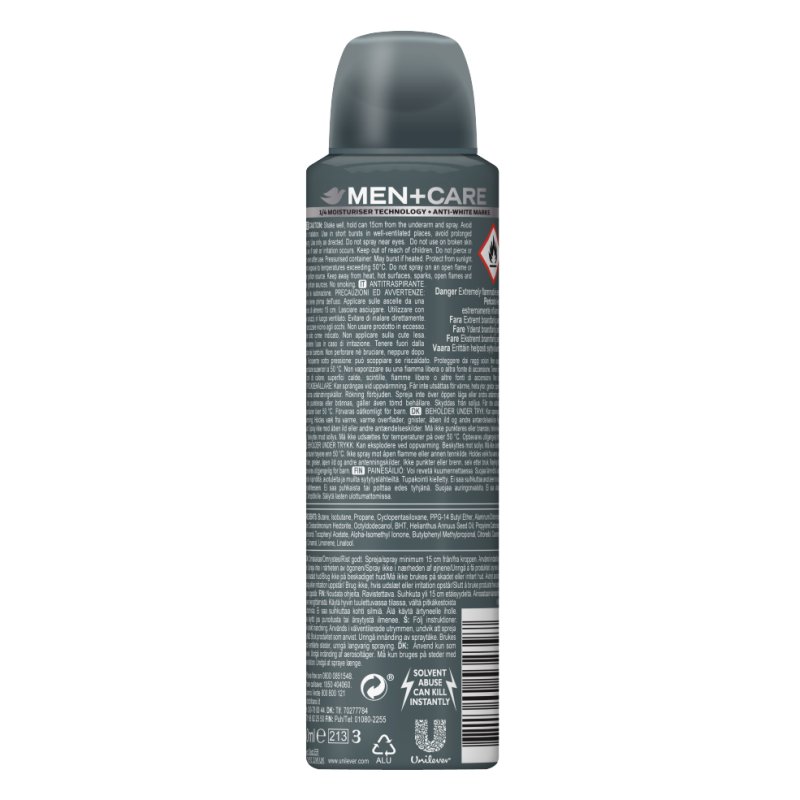 Dove Men Care Hommes Déodorant spray 150 ml 1 pièce(s)