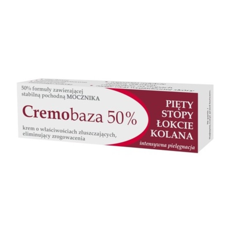 Farmapol Cremobaza 50 Urea Exfoliating Cream For Heels Feet Elbows And Knees Thickened Skin