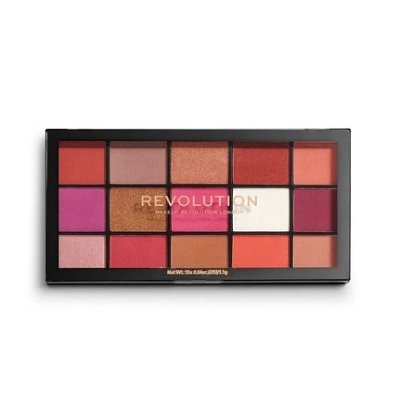 Make Up Revolution Revolution Reloaded Red Alert Palette 15 Eyeshadows