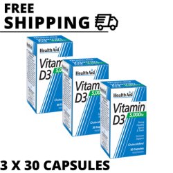 Healthaid Ha Vitamin D3 5000 International Units 30 Capsules