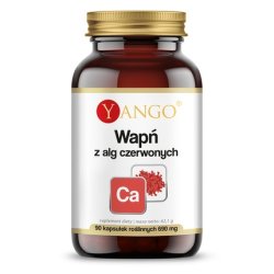Yango Calcium From Red Algae Dietary Supplement 90 Capsules