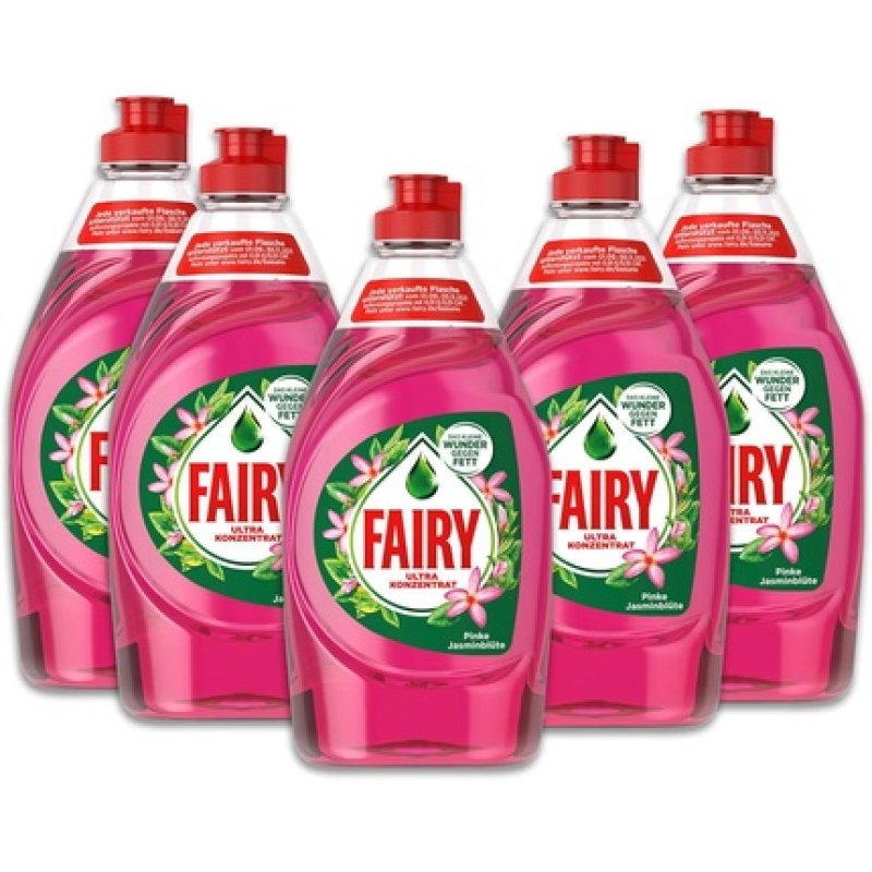 Fairy Washingup Liquid Pink Jasmine Flower Concentrate 450ml