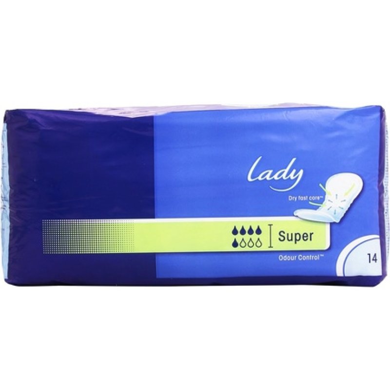 Tena Lady Super Pack Of 15