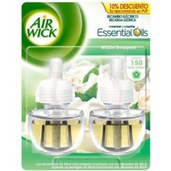 Air Wick Electric Air Freshener White Bouquet Refill 2 Units