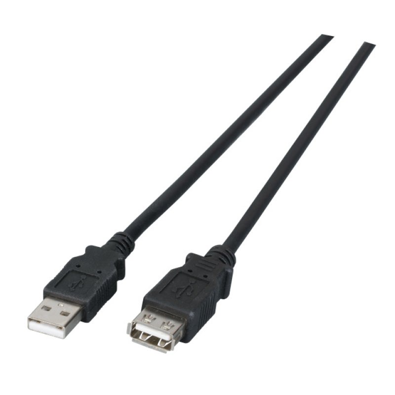 EFB Elektronik K5205.3 USB cable USB 2.0 3 m USB A 0.48 Gbit/s Black