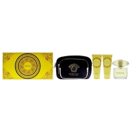 Versace Yellow Diamond Women Set Ii Eau De Toilette 90 Ml Body Lotion 100 Ml Shower Gel 100 Ml Bag