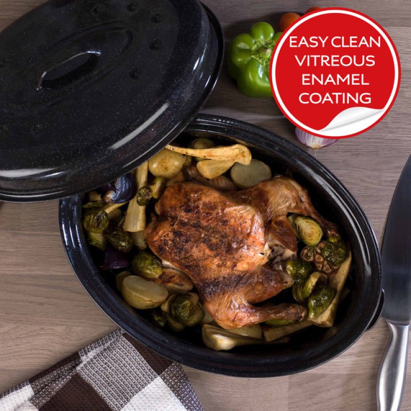 Russell Hobbs CW11491EU V/E 36cm S/B Roaster & Lid