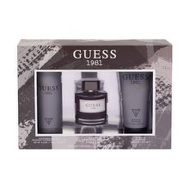 Guess 1981 For Men Set Eau De Toilette 100 Ml Shower Gel 200 Ml Deospray 226 Ml
