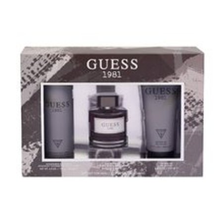 Guess 1981 For Men Set Eau De Toilette 100 Ml Shower Gel 200 Ml Deospray 226 Ml