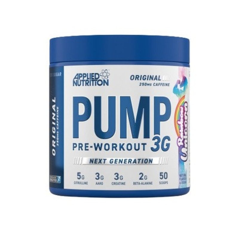Applied Nutrition Pump 3g Preworkout Rainbow Unicorn 375g
