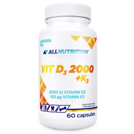 Allnutrition Vitamin D3 2000 K2 60 Capsules