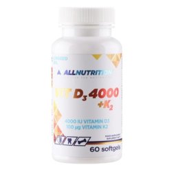 Allnutrition Vitamin D3 4000 K2 60 Softgels