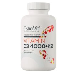 Ostrovit Vitamin D3 4000 K2 100 Tablets