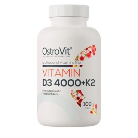 Ostrovit Vitamin D3 4000 K2 100 Tablets
