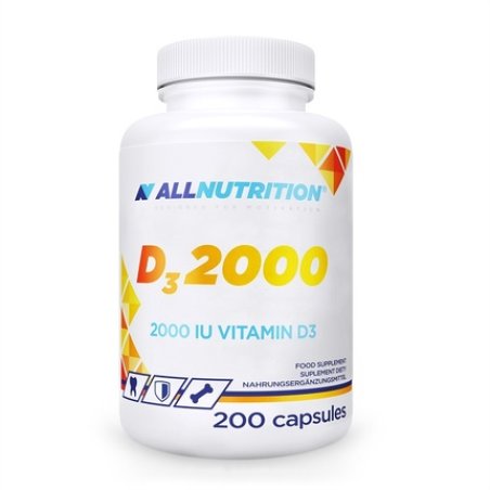 Allnutrition Vitamin D3 2000 Iu 200 Capsules
