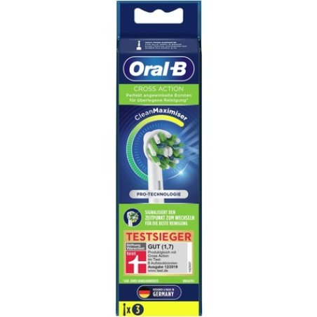 Oral-B Aufsteckb. CrossAction CleanMax. | 3er