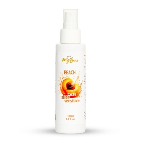 Mylove Taste Slide Sensitive Intimate Gel Peach 100ml