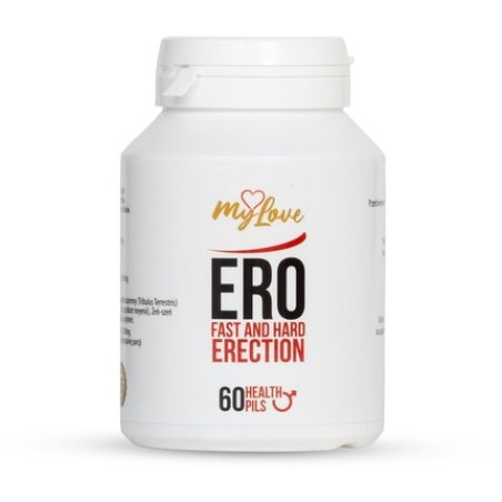 Ero Fast And Hard Erection Dietary Supplement For Men 60 Capsules
