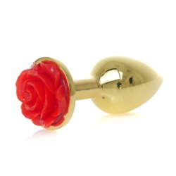 Mylove Metal Anal Plug Rose Red