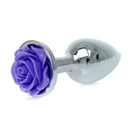 Mylove Metal Anal Plug Rose Purple