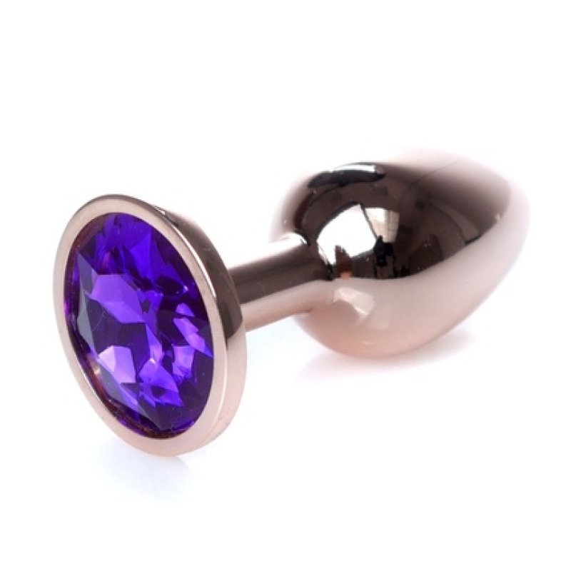 Mylove Metal Anal Plug Red Gold Purple