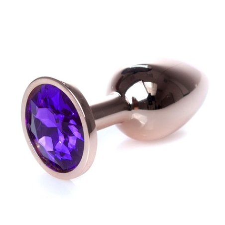 Mylove Metal Anal Plug Red Gold Purple