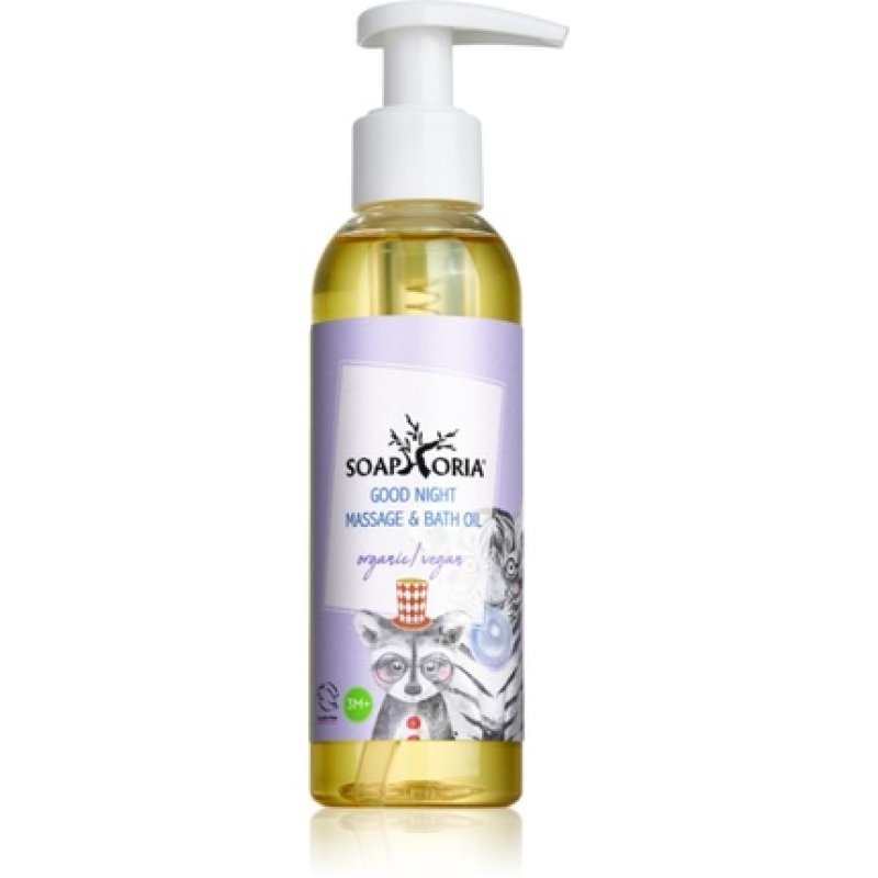 Soaphoria Babyphoria Massage And Shower Oil For A Good Night For Children 150 Ml