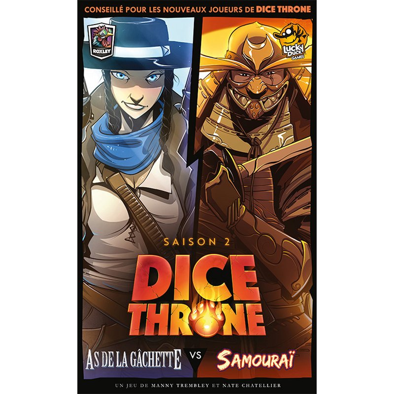 DICE THRONE TIREUR VS SAMOURAI