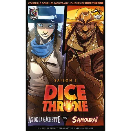 DICE THRONE TIREUR VS SAMOURAI