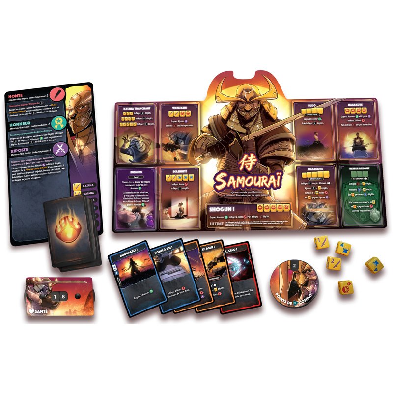 DICE THRONE TIREUR VS SAMOURAI