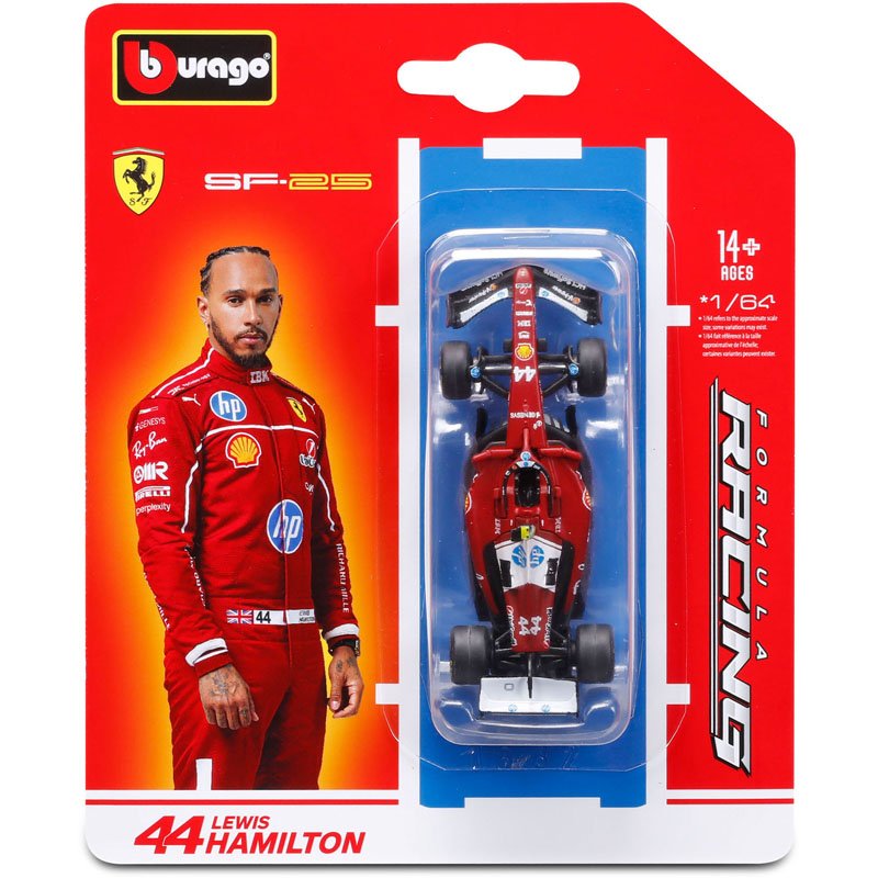 Véhicule 1/64ème F1 2025 - Modèle choisi aléatoirement