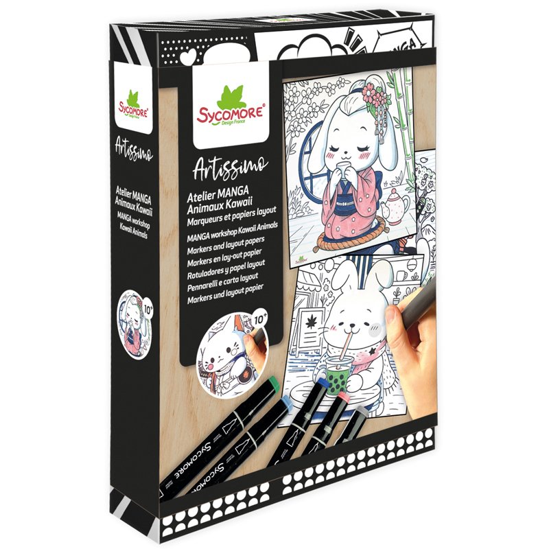 Kit Art Manga - Modèle choisi aléatoirement