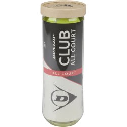 3 BALLES D8CM TENNIS DUNLOP
