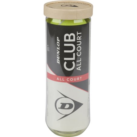 3 BALLES D8CM TENNIS DUNLOP