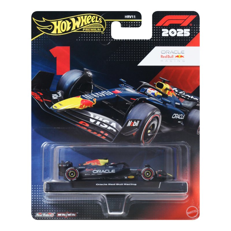 Formula 1 Hot Wheels Premium Die-Cast Vehicle 1:64 Team Red Bull: Driver 1
