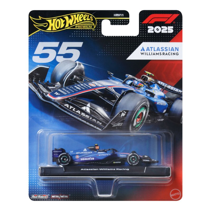 Formula 1 Hot Wheels Premium Die-Cast Vehicle 1:64 Team Williams: Driver 1