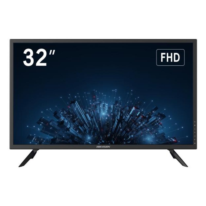 Hikvision DS-D5032F3-1V0S écran plat de PC 81,3 cm (32") 1920 x 1080 pixels Full HD LED Noir
